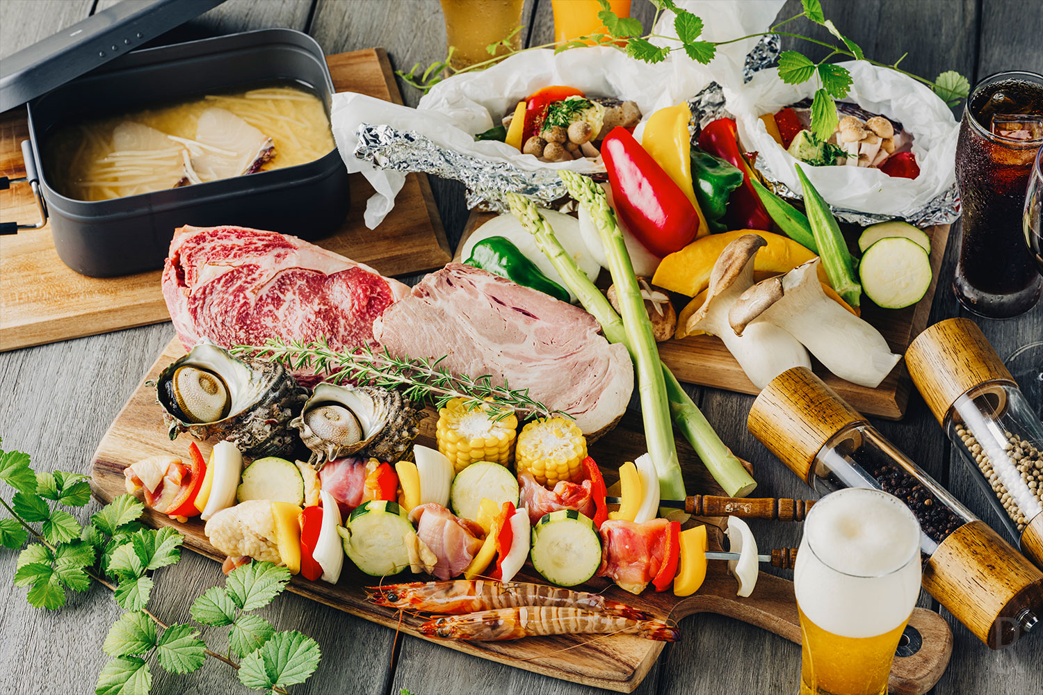 글램핑 BBQ 플랜